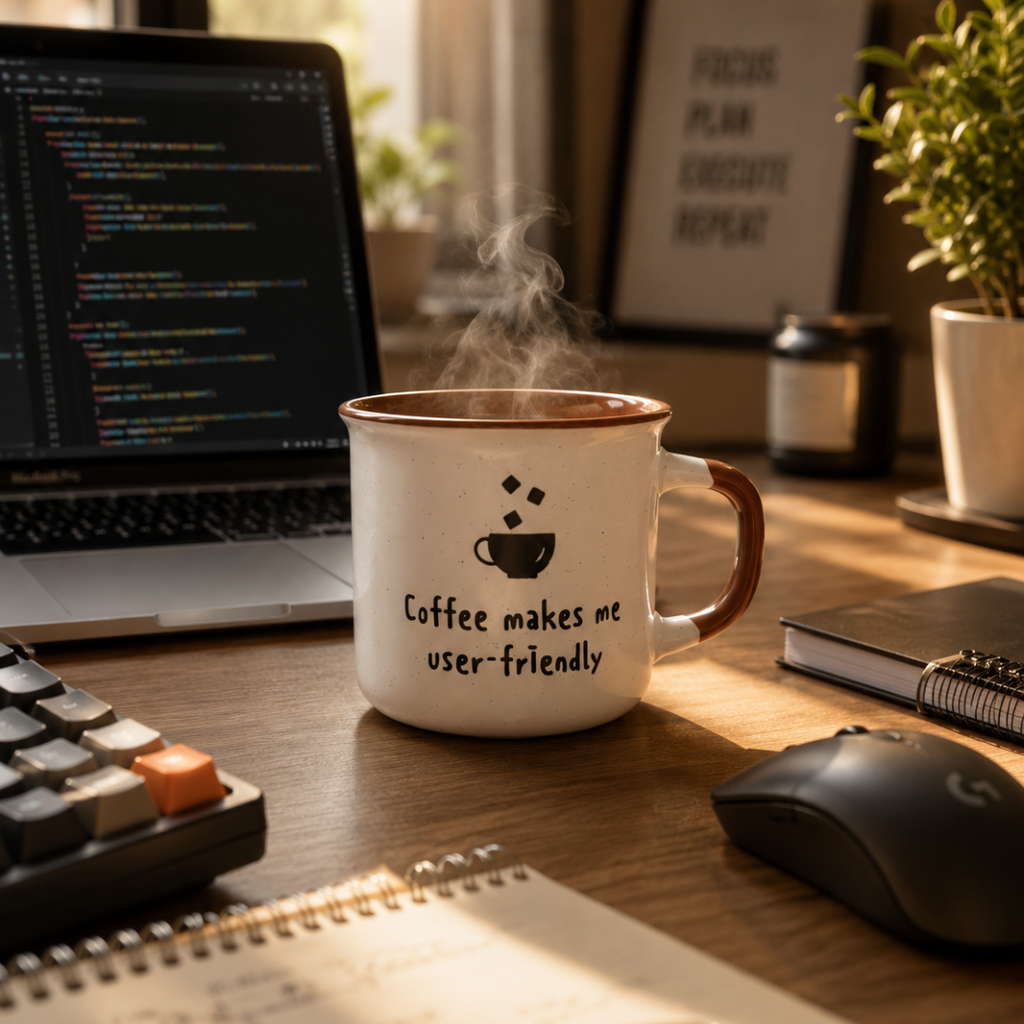 Morning Power Quote Mug – 280ml