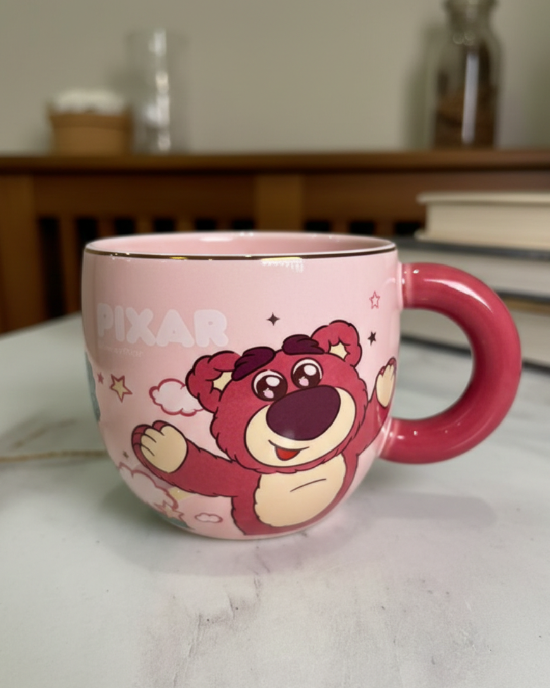 Cute Pink Pixar Characters Mug – 300ml