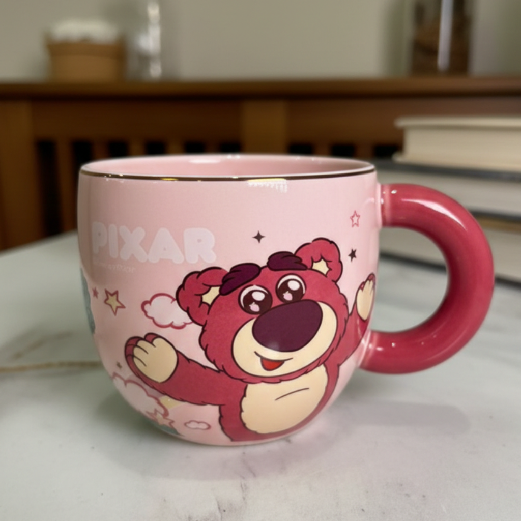 Cute Pink Pixar Mug 300ml - Adorable Design for Every Fan