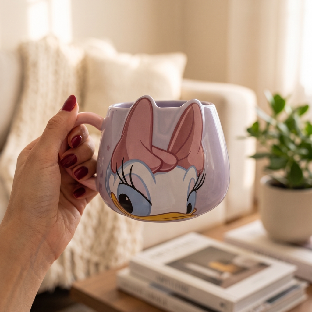 Daisy Duck Ceramic Mug 380ml