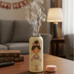 Cute Girl Bottle - Adorable Water Bottle for Kids & Teens