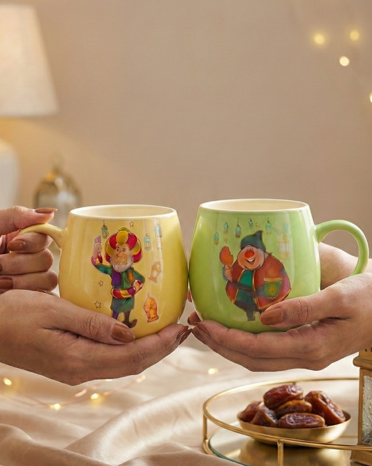 Fananes × El Mesaharaty Mug Bundle – Egyptian Ramadan Nostalgia