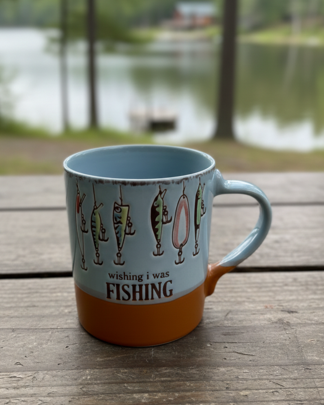 Fishing Lover Ceramic Coffee Mug – 400ml
