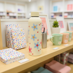 Floral Bottle - Elegant Flower Design Water Bottle