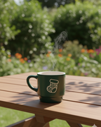 Green Christmas Stocking Cup – 310 ml Holiday Edition