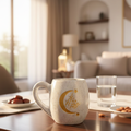 Handmade Pottery Crescent Mug 280ml