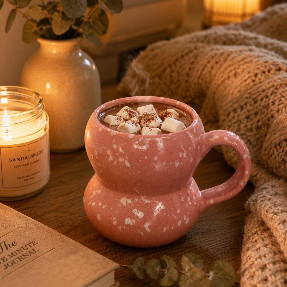 Rosy Aura Ceramic Mug 120ml