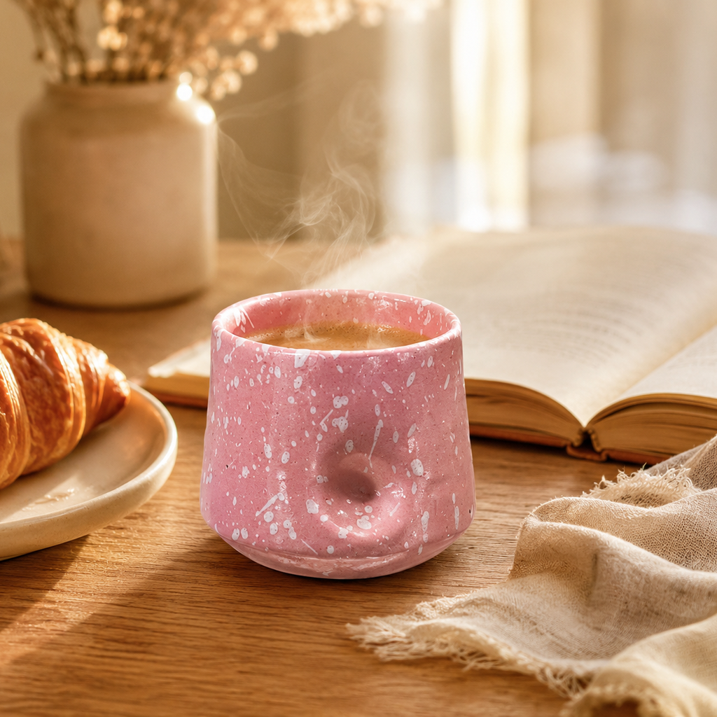 Pink Pebble Espresso Cup 100ml