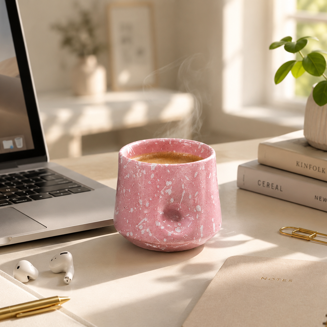 Pink Pebble Espresso Cup 100ml