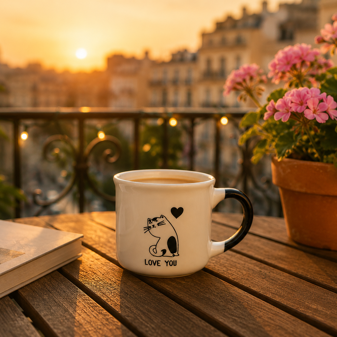 Love You Cat Mini Mug 90-120ml