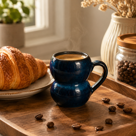 Ocean Drift Handmade Ceramic Mug 120ml