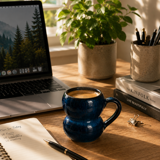 Ocean Drift Handmade Ceramic Mug 120ml