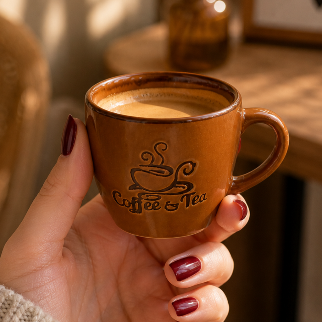 Mini Brown Espresso Cup 80ml
