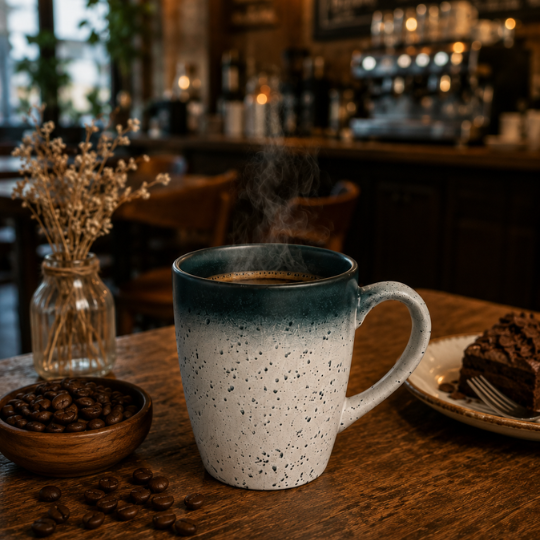 Minimalist Speckled Ceramic Mug – 350ml