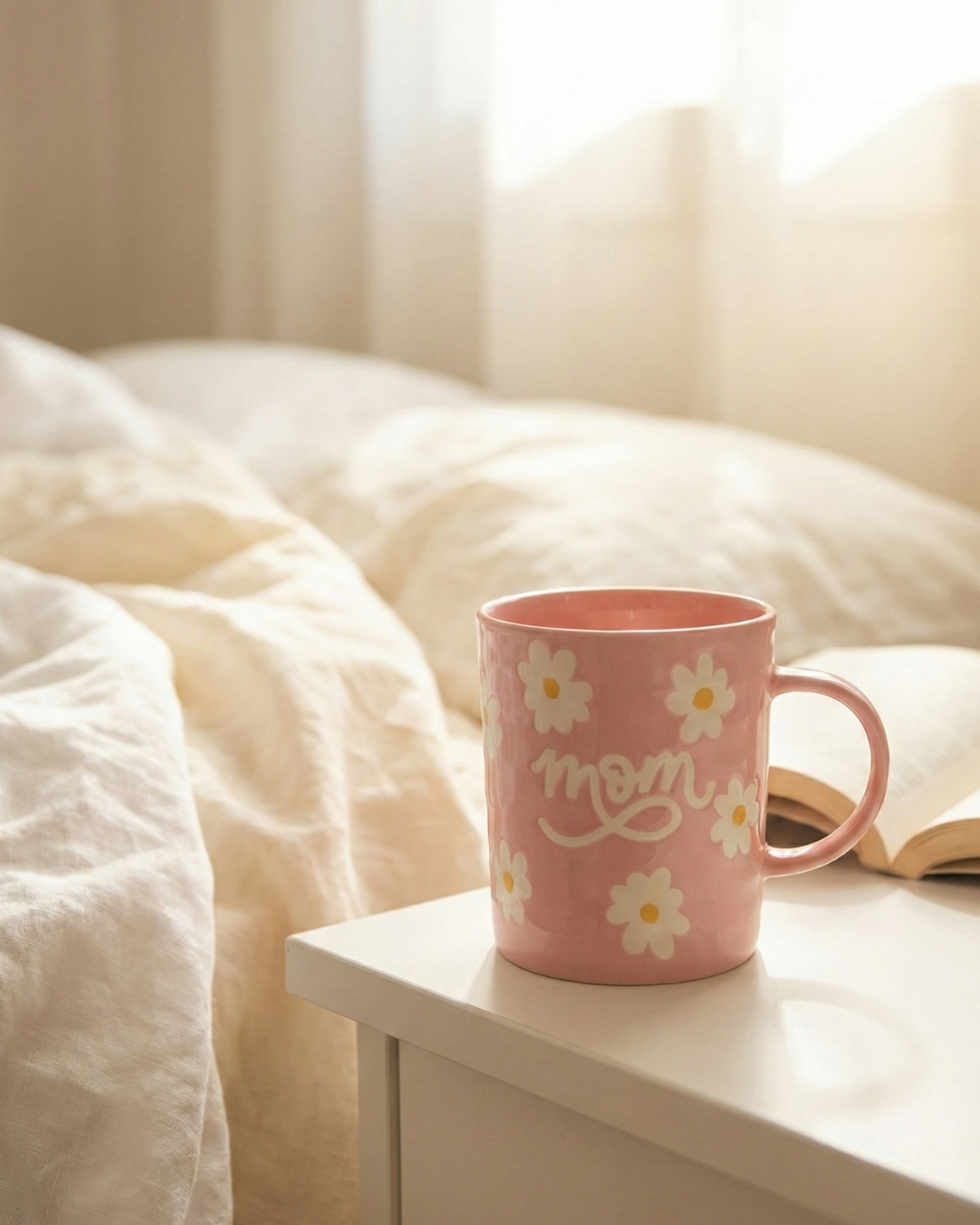 Mom Daisy Ceramic Mug – 650 ml