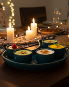 Ramadan Hilal Tray – 4 Cups Set