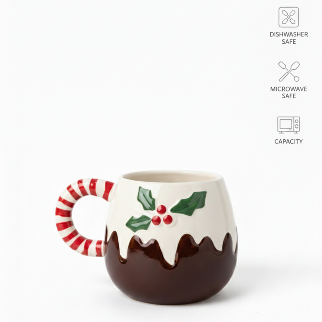 Elegant Ceramic Coffee Mug - Premium Drinkware