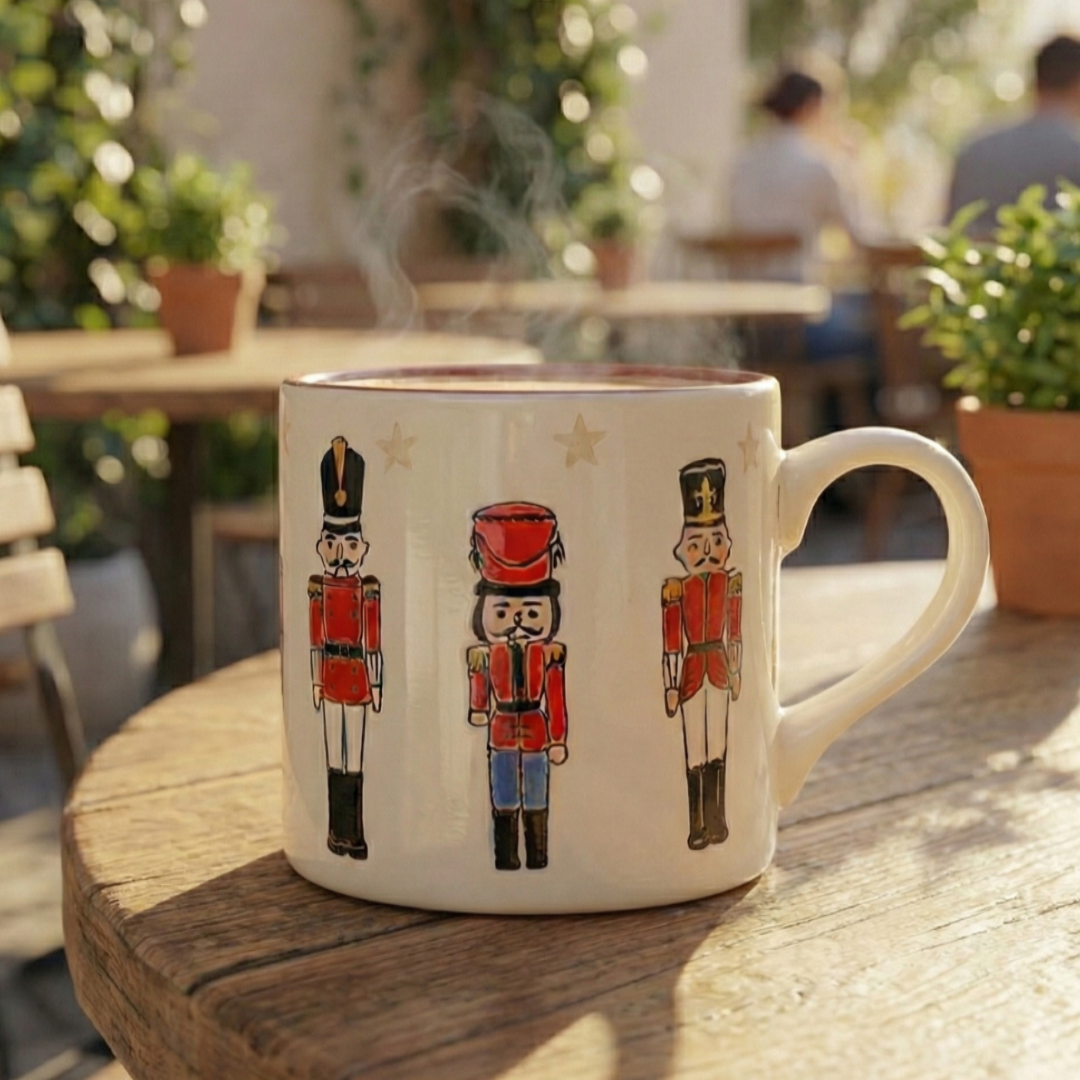 Nutcracker Holiday Mug – 500 ml Christmas Edition for Festive Cheer