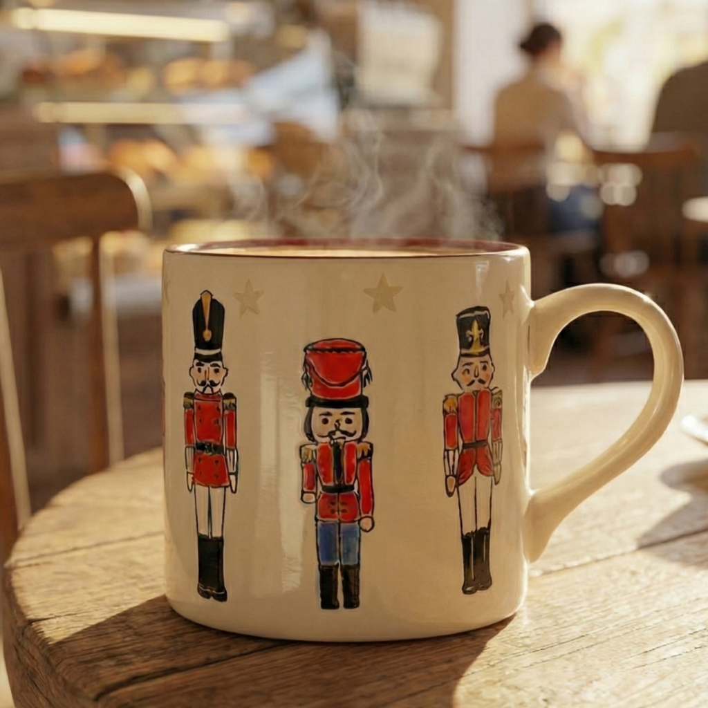 Nutcracker Holiday Mug – 500 ml Christmas Edition for Festive Cheer