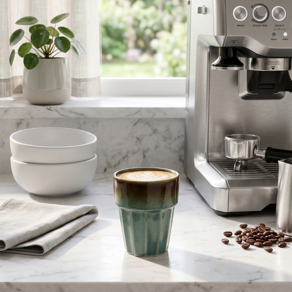 Ocean Breeze Ceramic Cup – 150ml