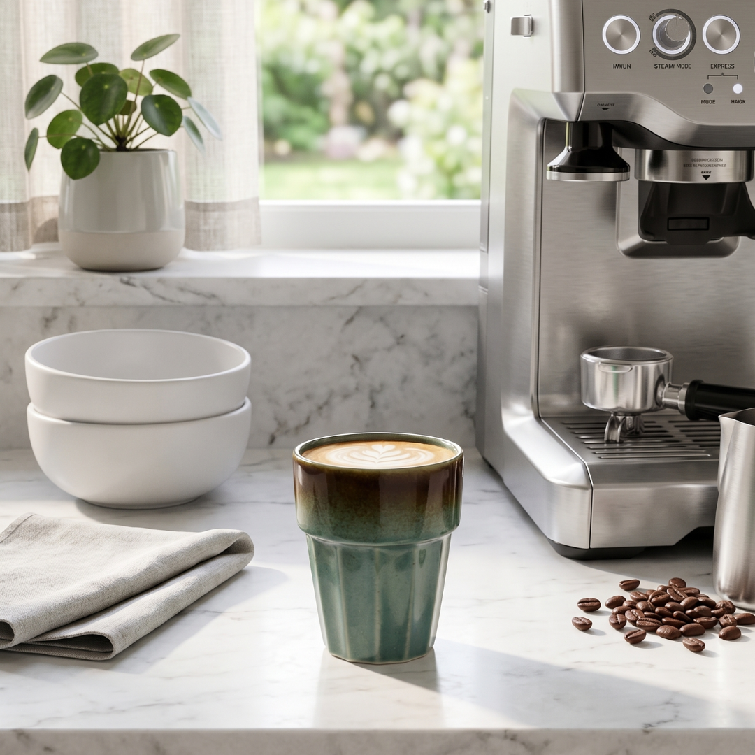 Ocean Breeze Ceramic Cup – 150ml