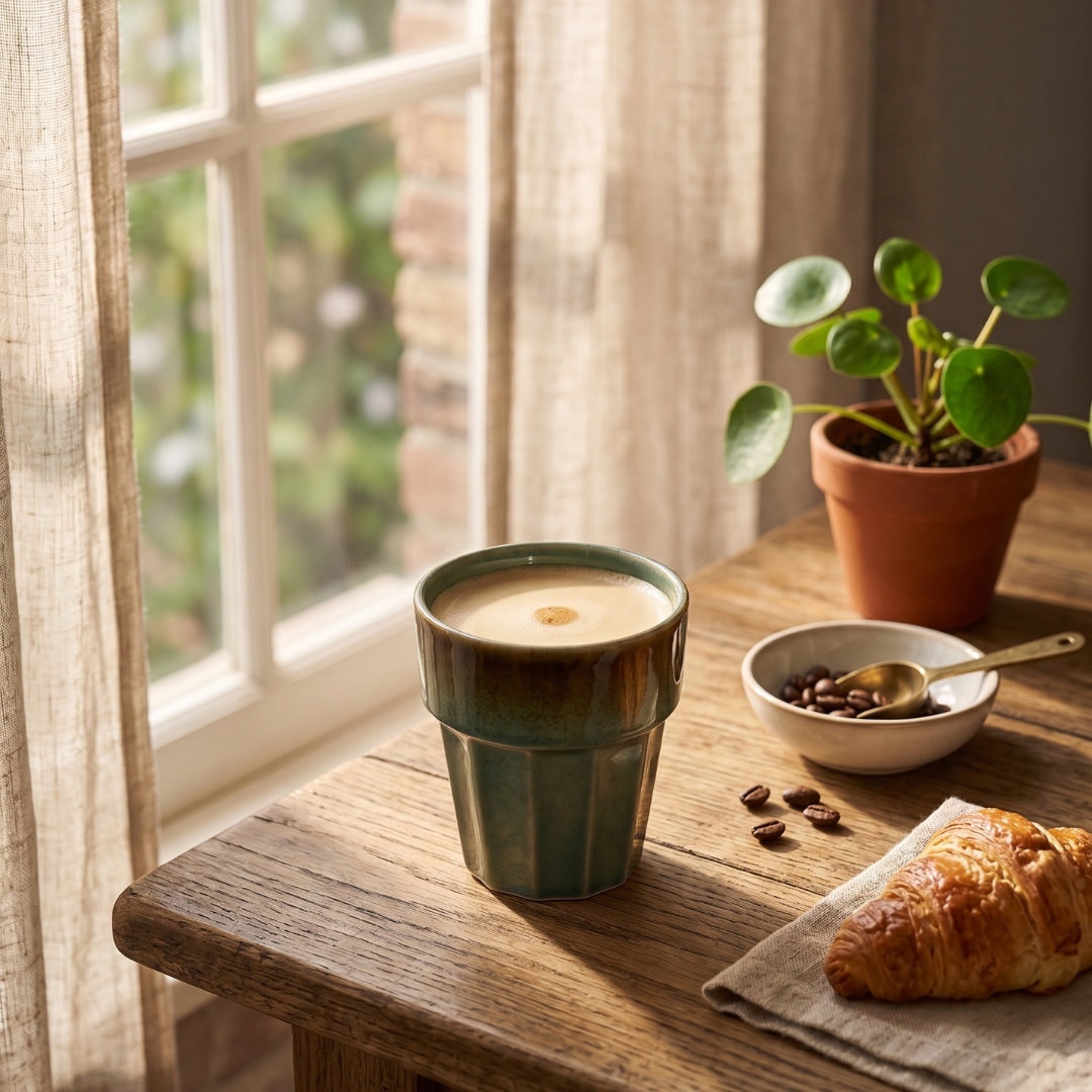 Ocean Breeze Ceramic Cup – 150ml