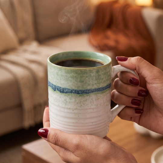 Green Tide Coffee Mug – 350ml