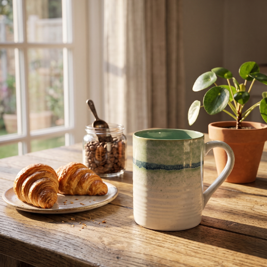 Green Tide Coffee Mug – 350ml