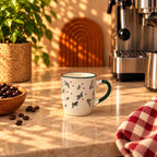 Pine & Berries Cup – Cream with Green Handle, 150ml – view 2