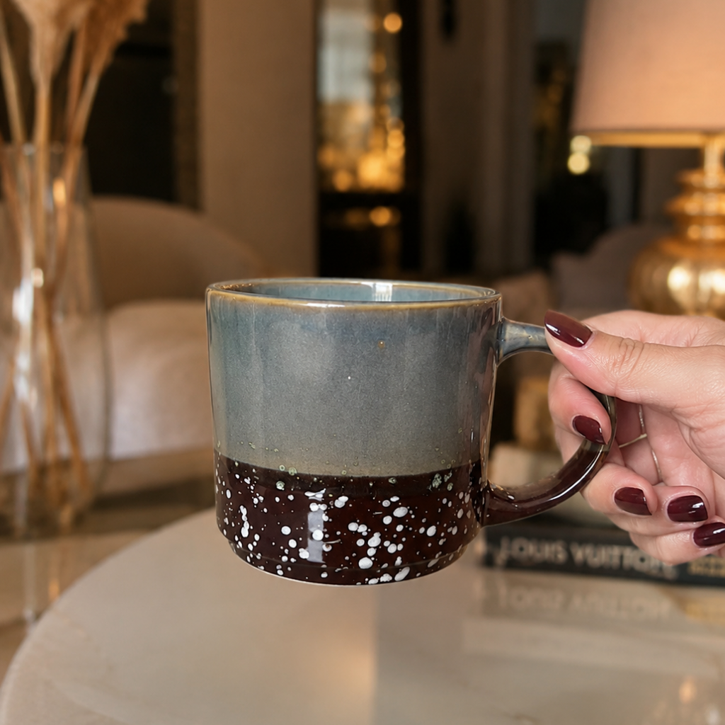 Speckled Gray Coffee Mug 350ml