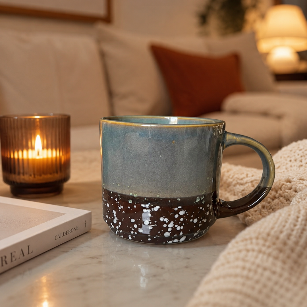 Speckled Gray Coffee Mug 350ml