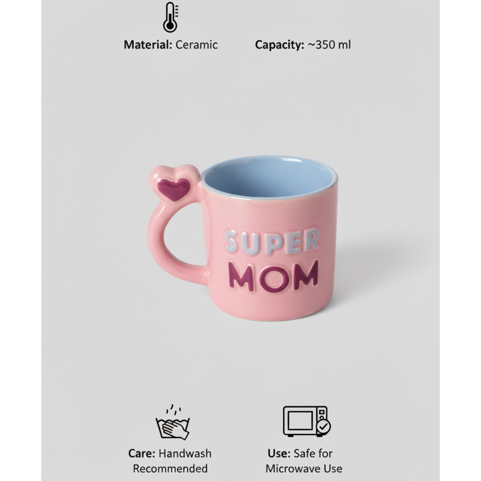 Super Mom Adorable Mug - Perfect Mother's Day Gift