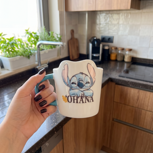 The Stitch Silhouette Mug 280ml