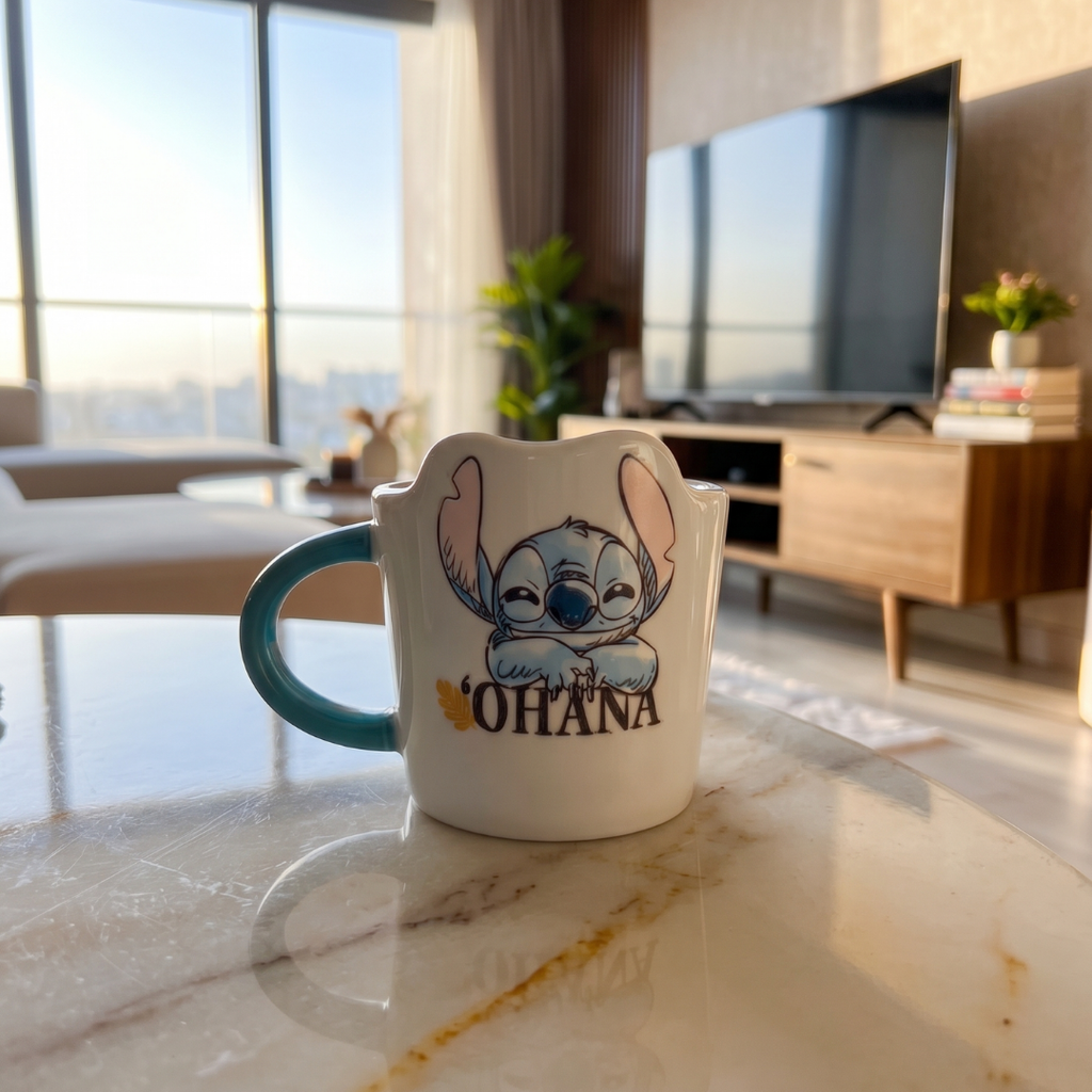 The Stitch Silhouette Mug 280ml
