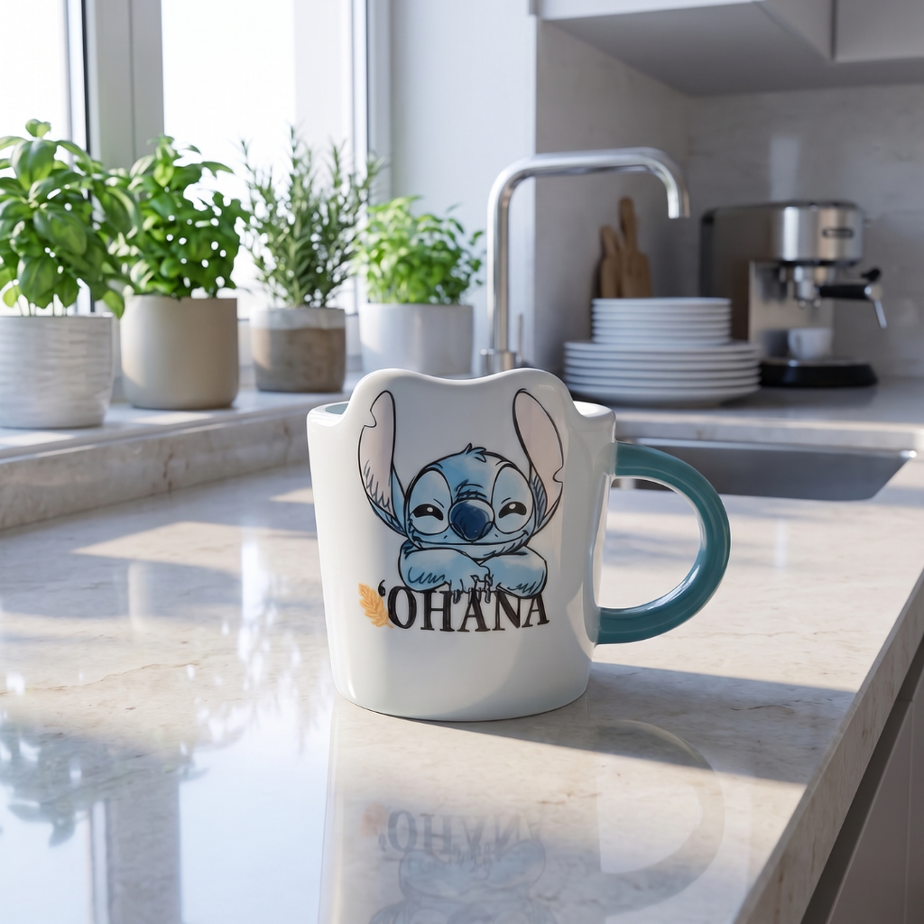 The Stitch Silhouette Mug 280ml