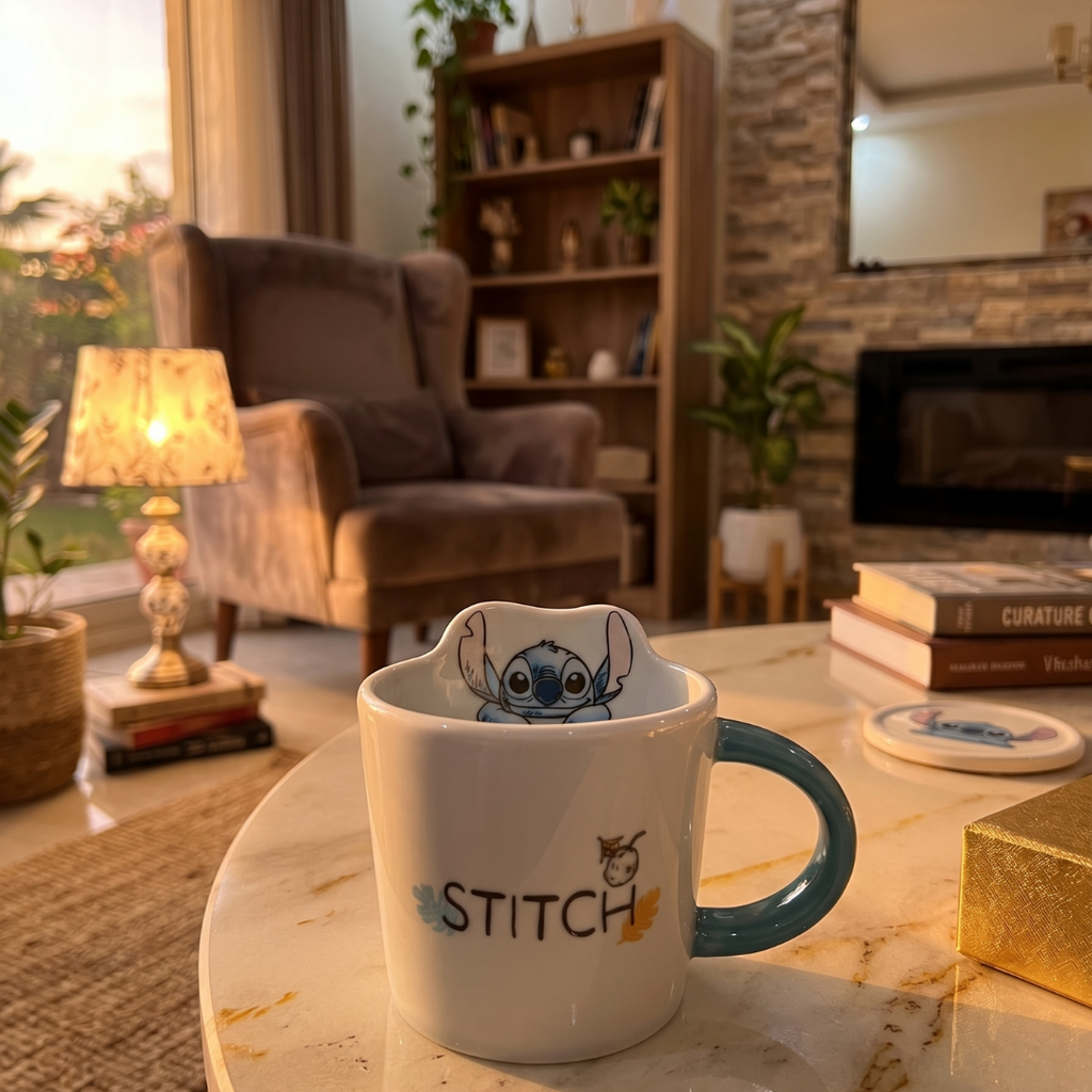 The Stitch Silhouette Mug 280ml