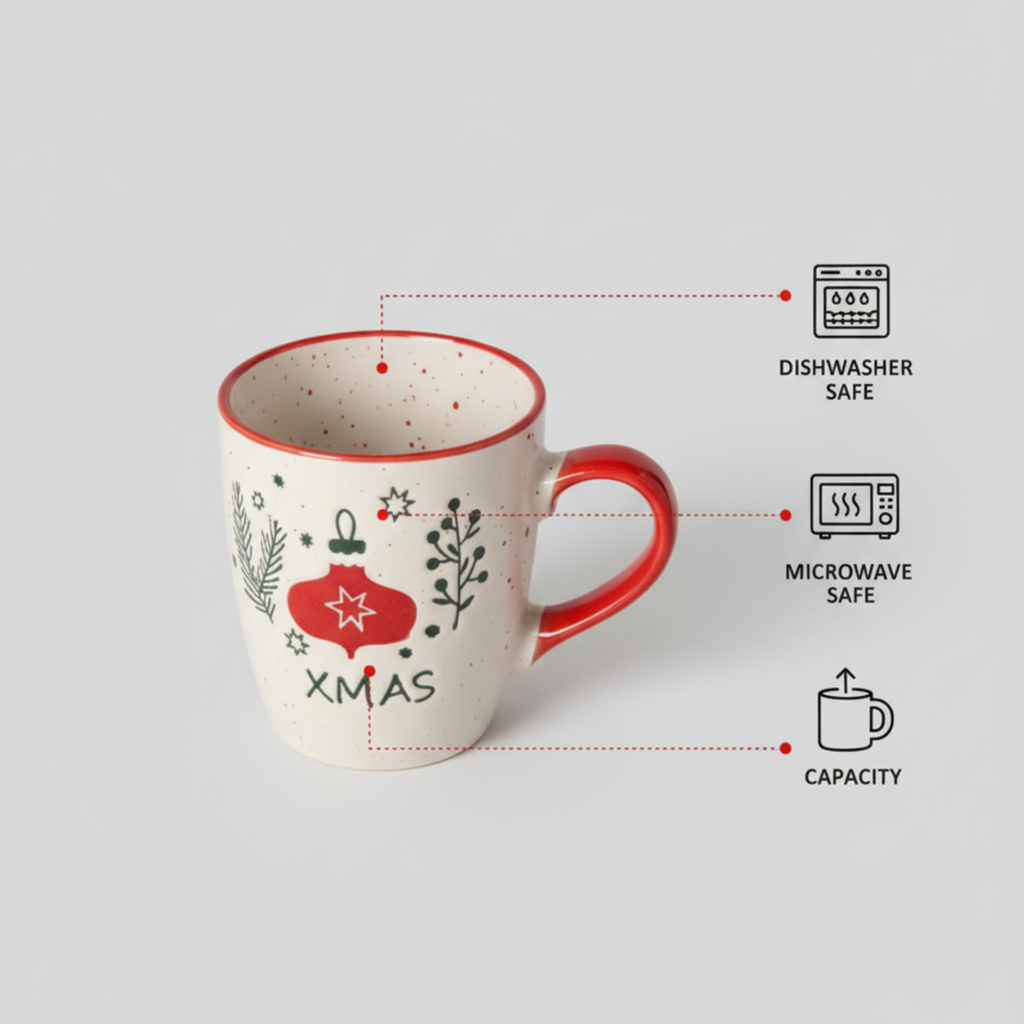 XMas Winter Mug - Festive Holiday Coffee Mug