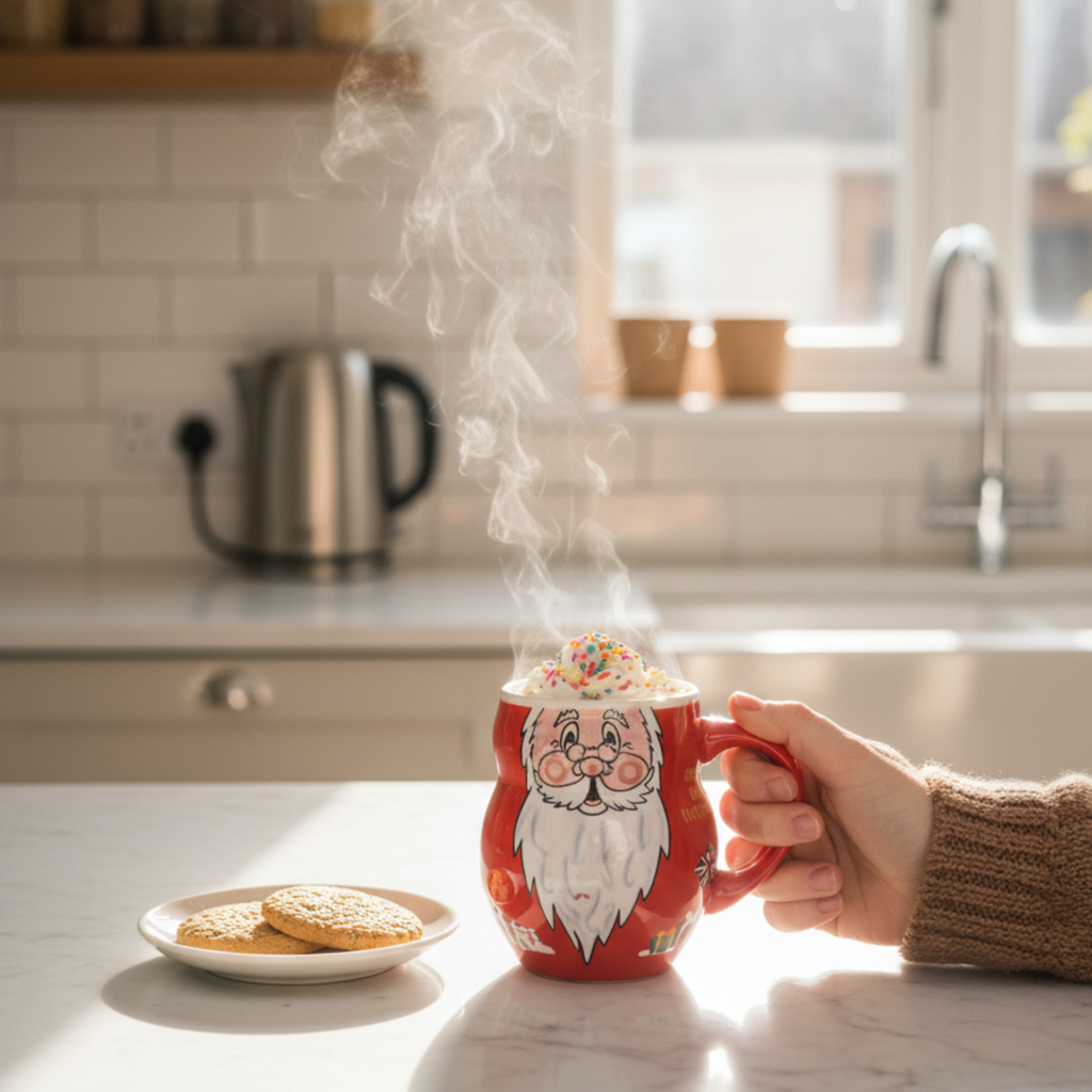 Santa Mug - Festive Christmas Coffee Mug