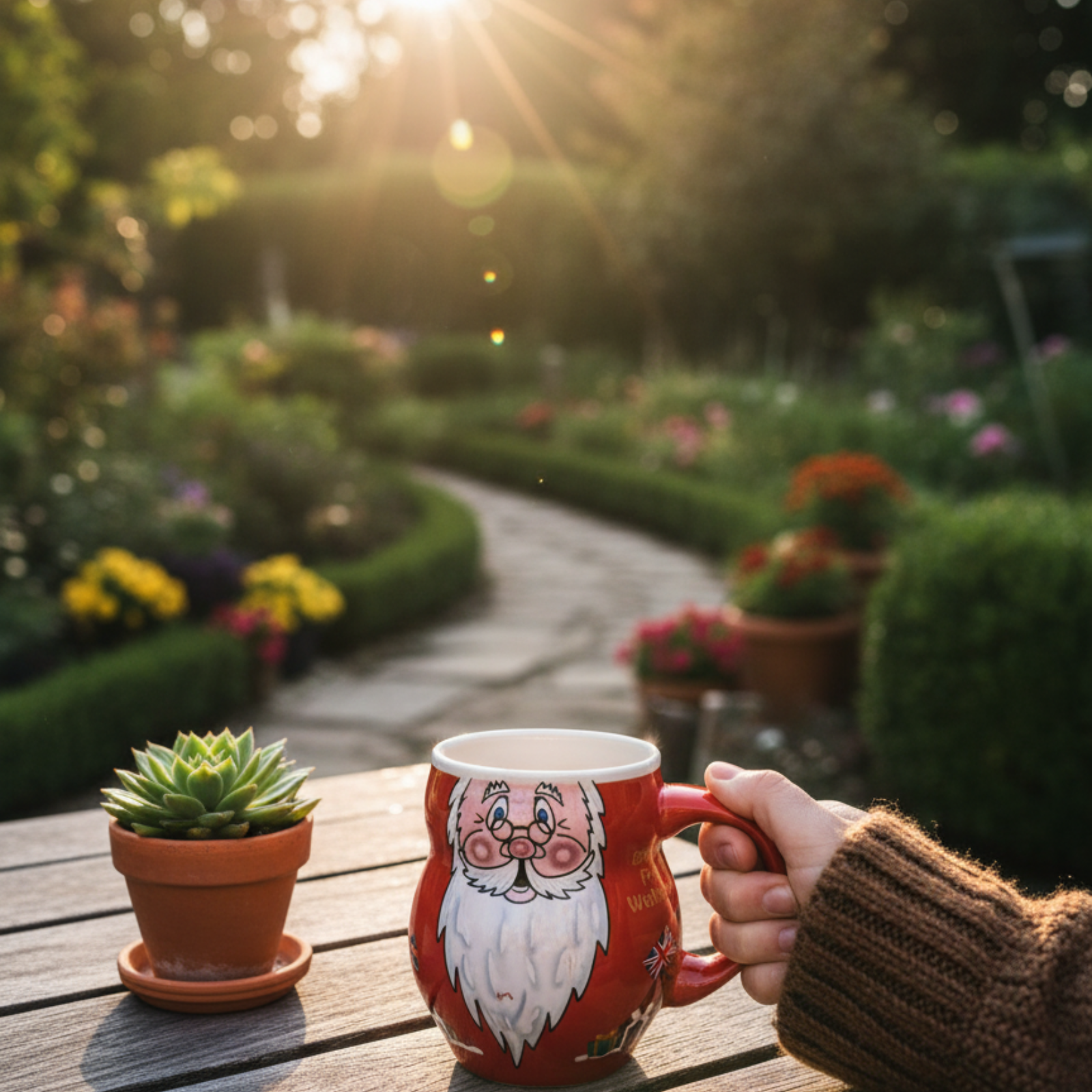 Santa Mug - Festive Christmas Coffee Mug