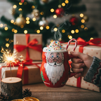 Santa Mug - Festive Christmas Coffee Mug