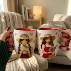 Premium Ceramic Mug Bundle – Set of 2 (330ml) | Multiple Designs