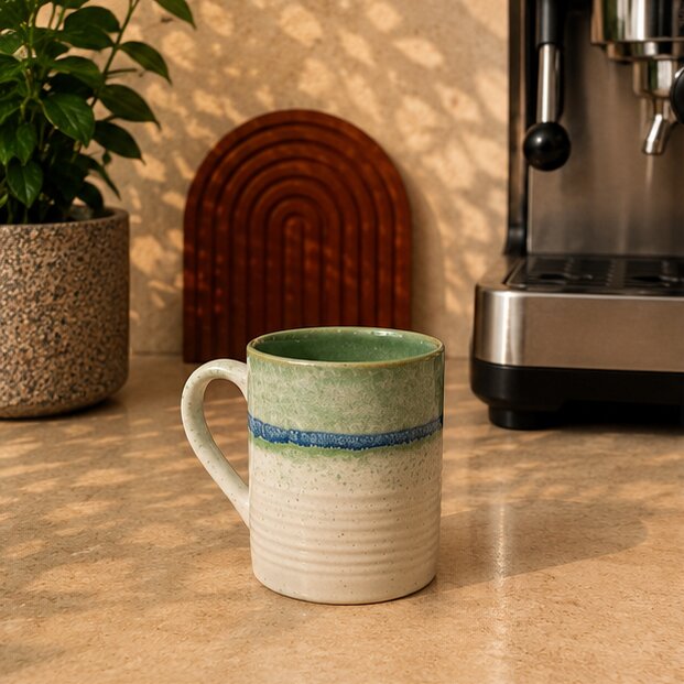 Green Tide Coffee Mug – 350ml