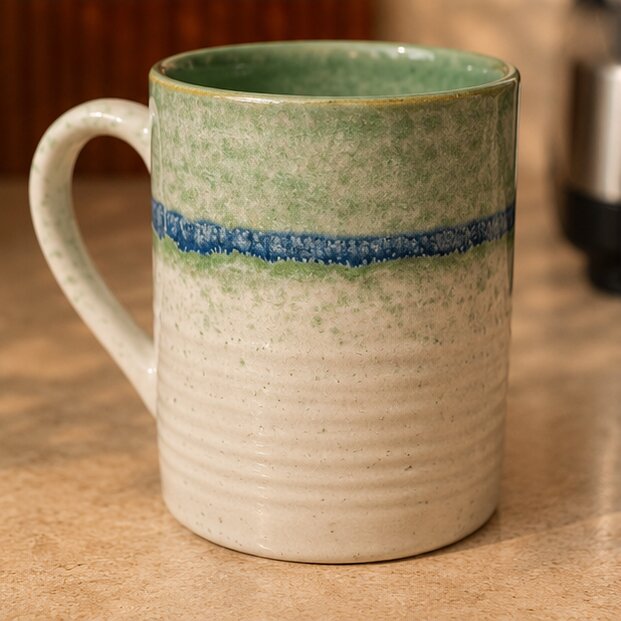 Green Tide Coffee Mug – 350ml