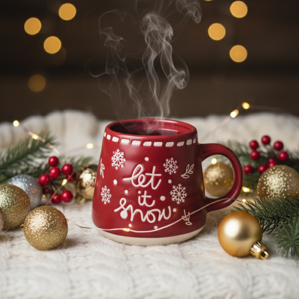 Mini Red Mug - Cute Small Coffee Mug
