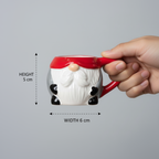 Mini Ceramic Mug - Classic White Design