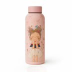 Pink Pretty Girl Bottle - Stylish Water Bottle for Girls