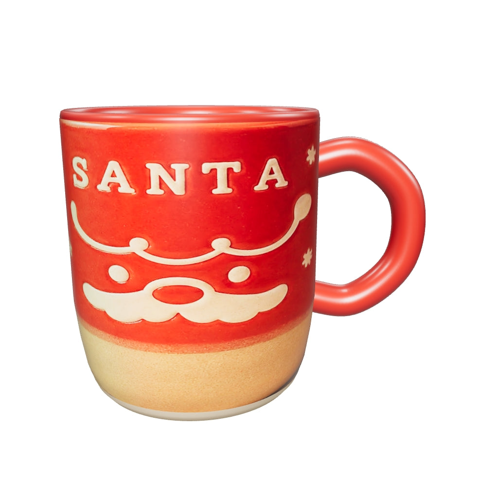 3D view – Santa Cup, 7 cm wide × 8 cm high