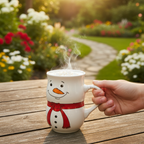 SnowMan Cozy Mug - Festive Winter Coffee Mug