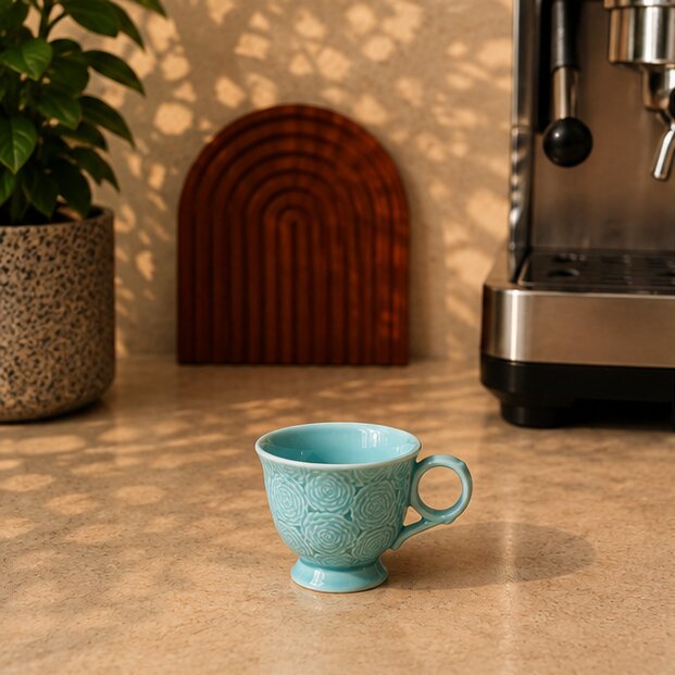 Turquoise  Espresso Cup 90ml