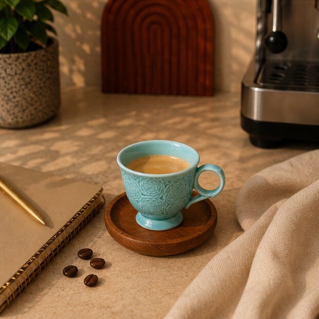 Turquoise  Espresso Cup 90ml
